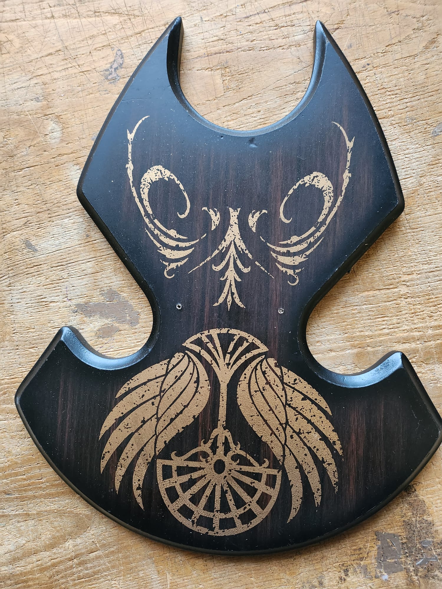 foto Me hranie s plaketou