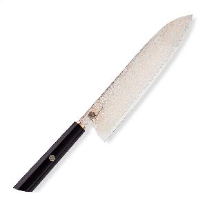 Kuchynsky-nuz-Chef-Gyuto-210-mm-Dellinger�-Resin-Black-Gold-Damascus
