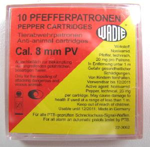 Vyprodej!-NABOJKA-WD-8mm-PEPPER-Anti-Animal