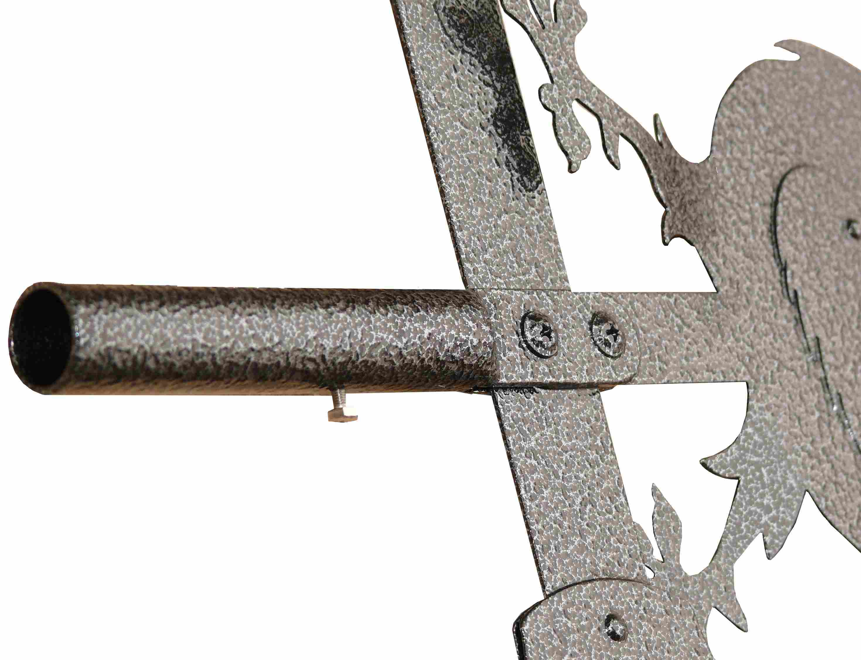 foto V�TRN� KOHOUT - kom�n Schiedel (�erno-st��brn�)