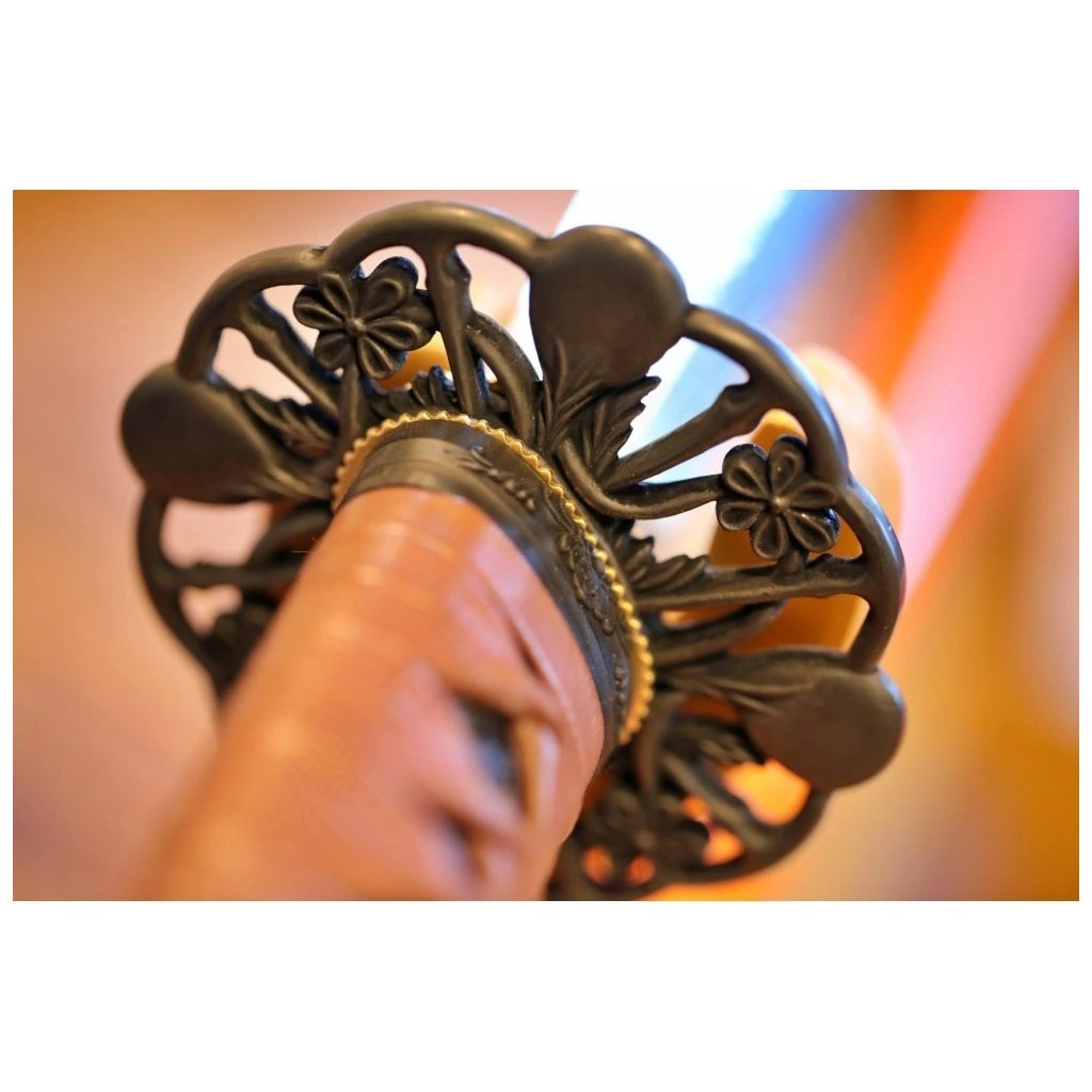 foto Kawashima Dekorativn� me� katana Hirosamu AISI 1045, rytina Horimono