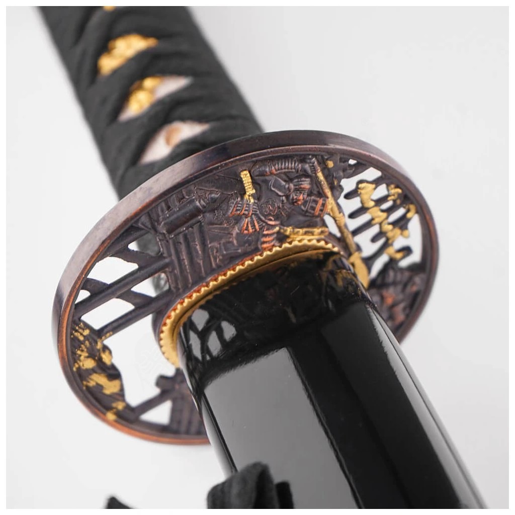 foto Kawashima Replika katany Hanare, kovan� ocel AISI 1045, Hamon Choji