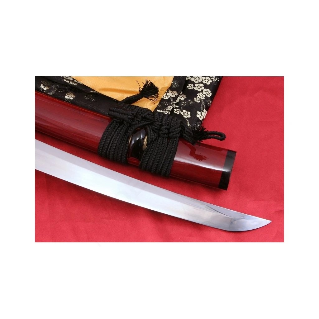 foto Kawashima Funk�n� replika tanto Enoki, ocel AISI 1095, re�ln� hamon Choji