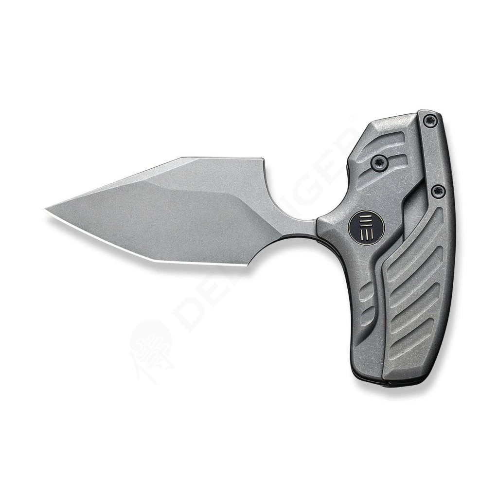 foto WE Knife Zav�rac� n�� a d�ka WEKNIFE Typhoeus Grey 21036B-2, ocel CPM 20CV, titanov� EDC