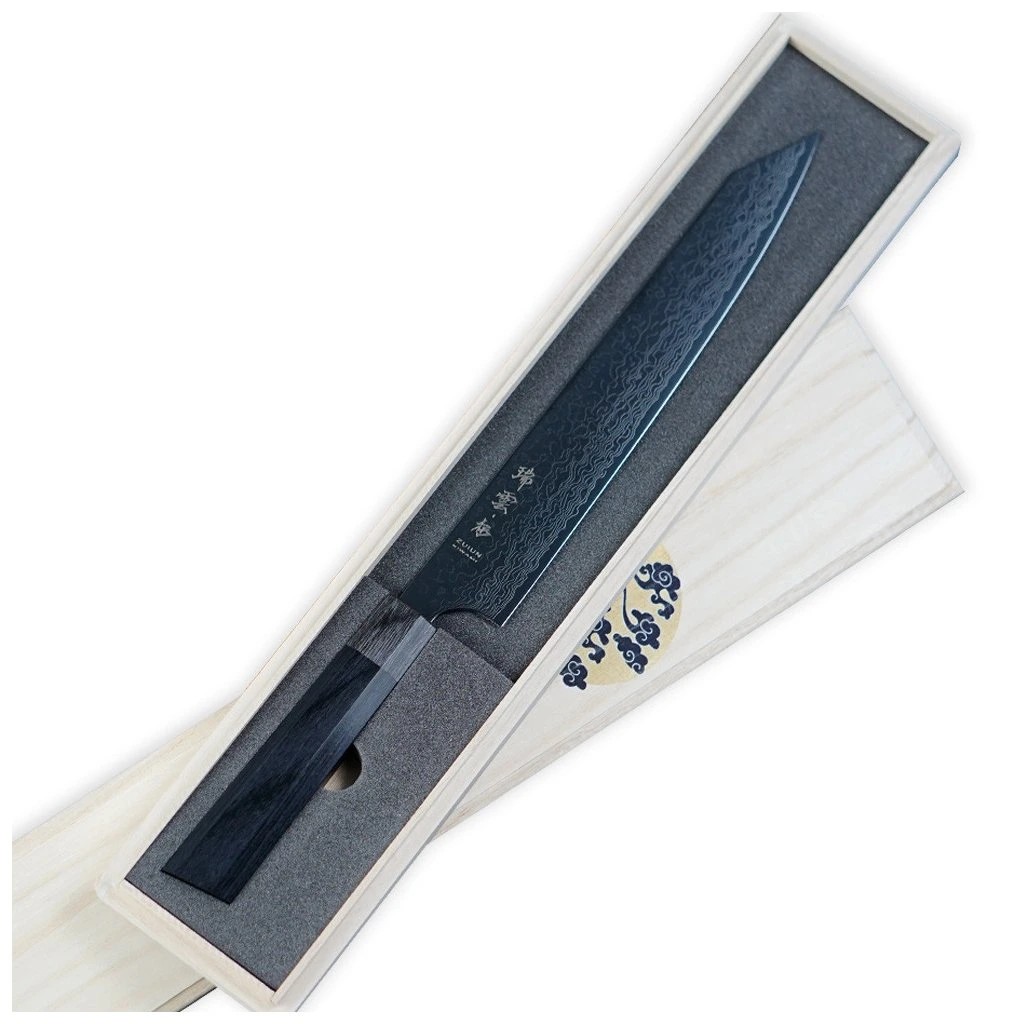 foto n�� Sujihiki 240 mm Kanetsugu Zuiun Kiwami SPG2 - DLC Coating