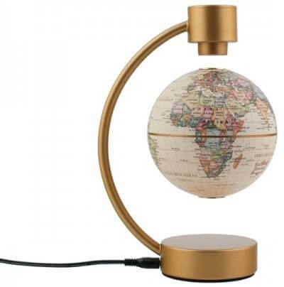 foto Antik zlat� globus, zlat� r�m