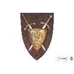 Erb zdoben� 2 me�i, 29 cm