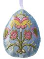 Vy��van� dekorace - bled�modr� vejce