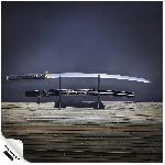 Kawashima �emesln� replika me�e katana Himawari, motiv slune�nice, AISI 1045