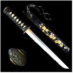 Kawashima Dekorativn� replika tanto Flowers, p�ekl�dan� ocel AISI 1045