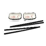 Sakura set � 2 om��kov� misky a 2 p�ry h�lek | EDO Japan