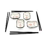 Sakura set pro 4 osoby � 4 misky a 4 p�ry h�lek | EDO Japan